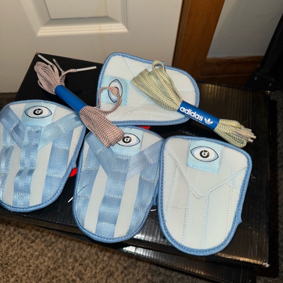adidas Other - adidas Light Blue and White Athletic Shoe Accessories